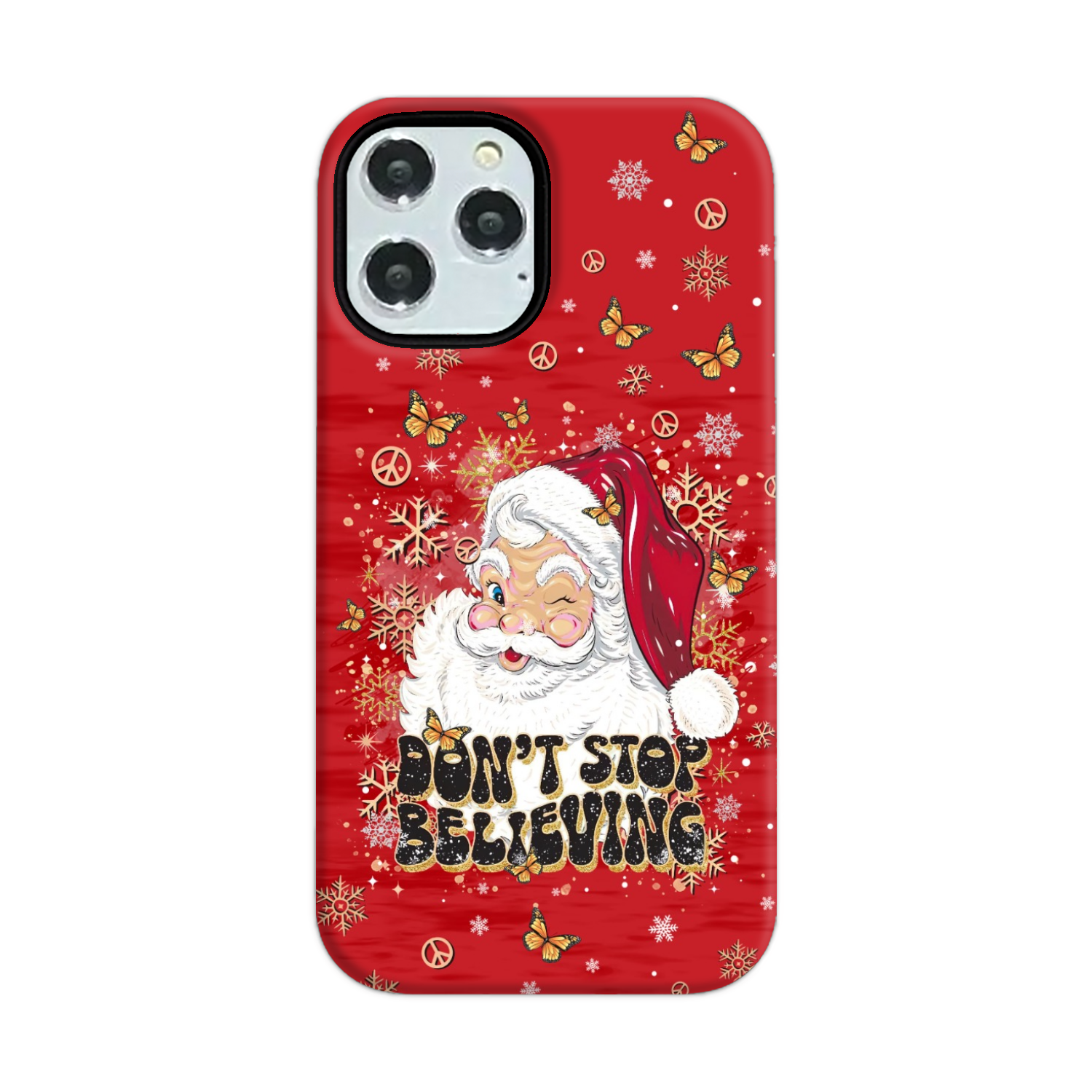 DON'T STOP BELIEVING CHRISTMAS PHONE CASE - TLTR0811248