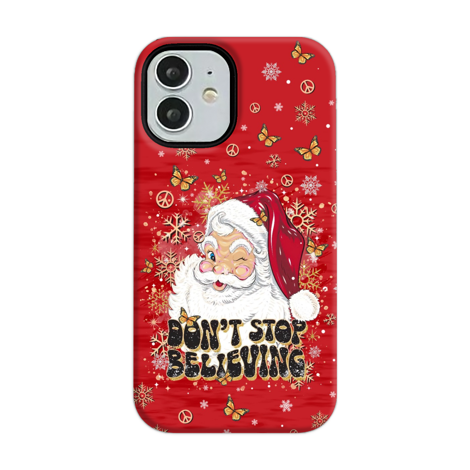 DON'T STOP BELIEVING CHRISTMAS PHONE CASE - TLTR0811248