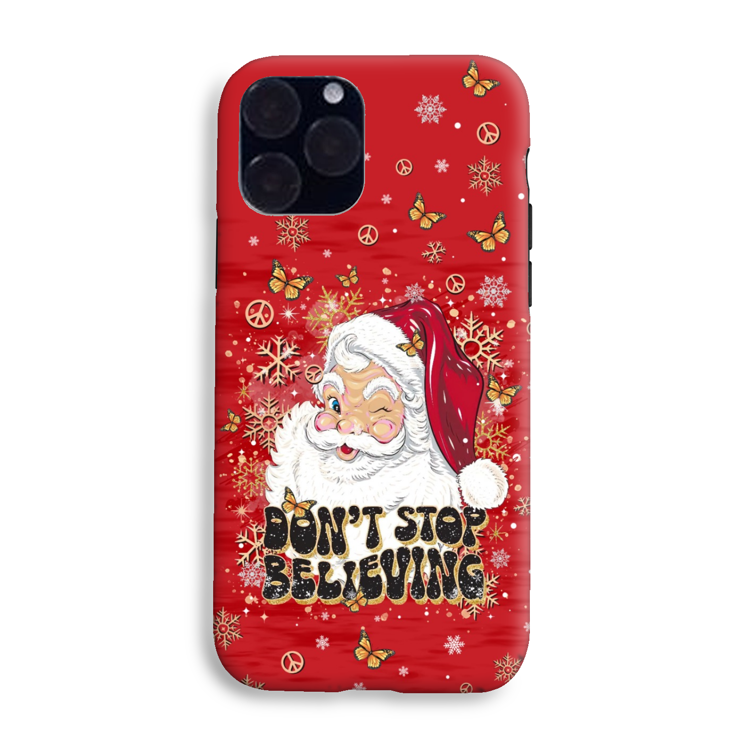 DON'T STOP BELIEVING CHRISTMAS PHONE CASE - TLTR0811248