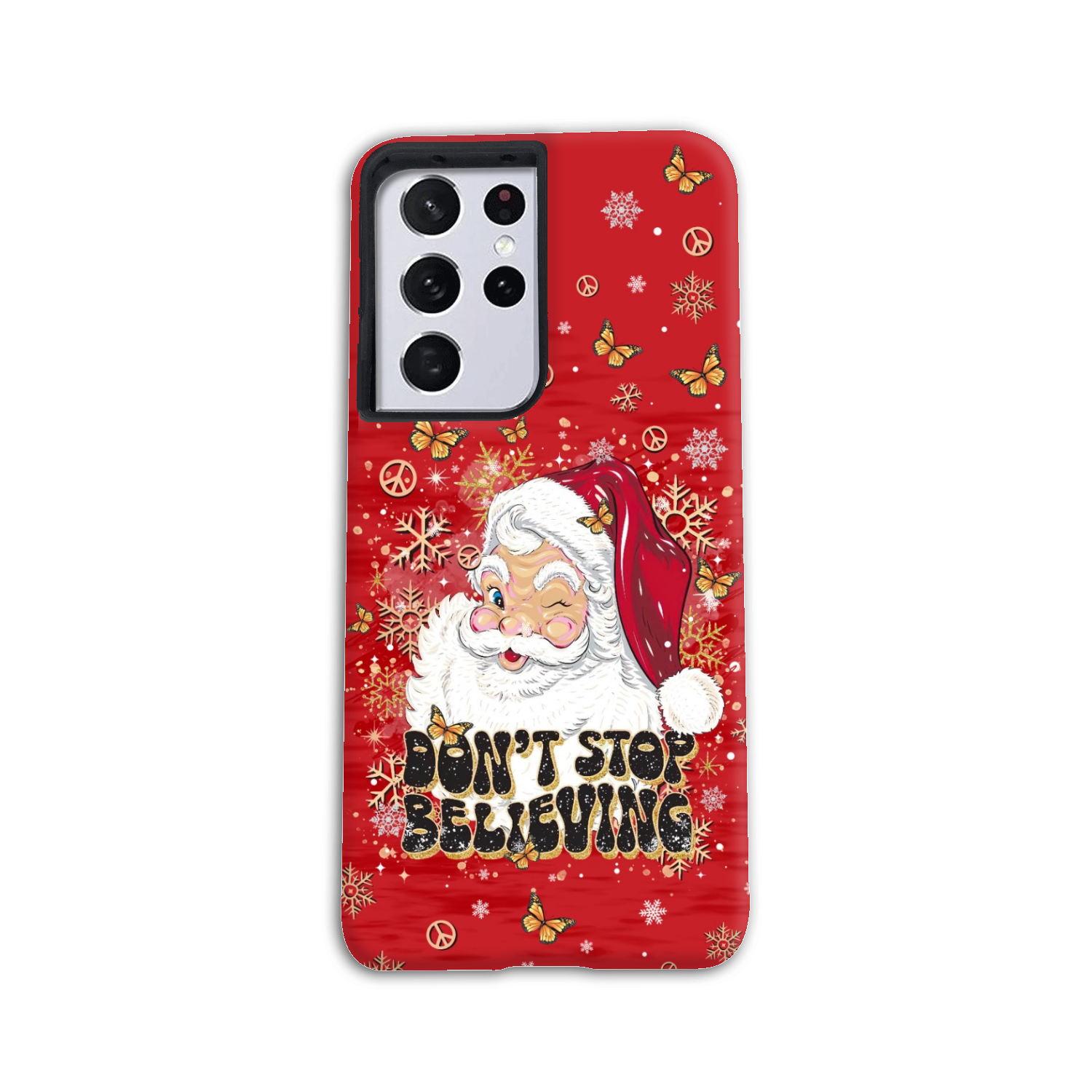 DON'T STOP BELIEVING CHRISTMAS PHONE CASE - TLTR0811248