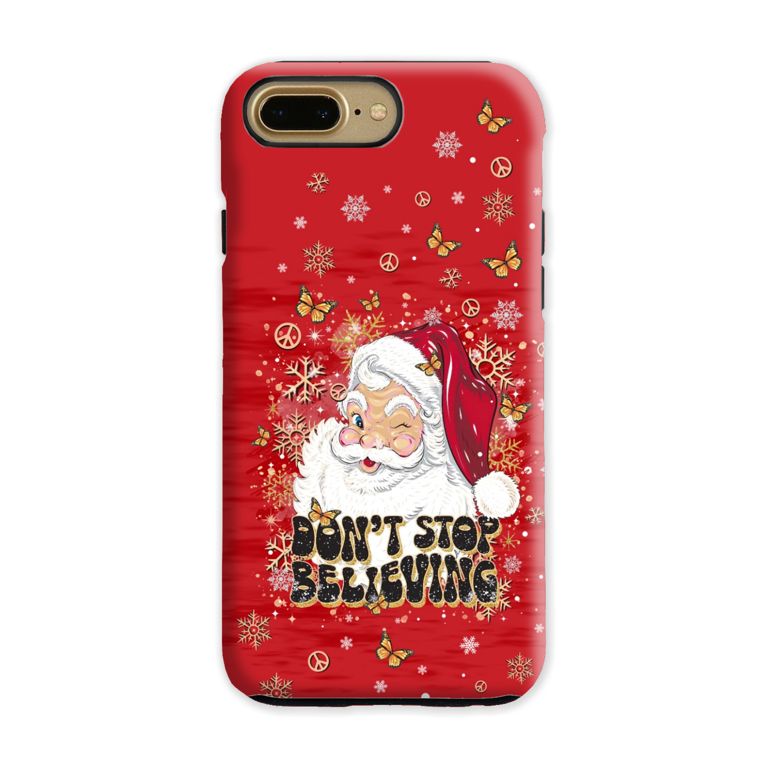 DON'T STOP BELIEVING CHRISTMAS PHONE CASE - TLTR0811248