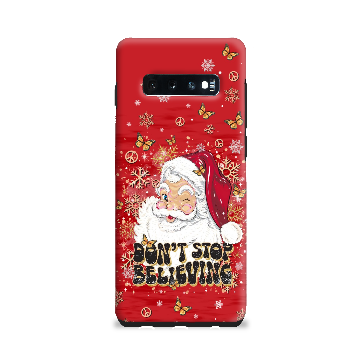 DON'T STOP BELIEVING CHRISTMAS PHONE CASE - TLTR0811248