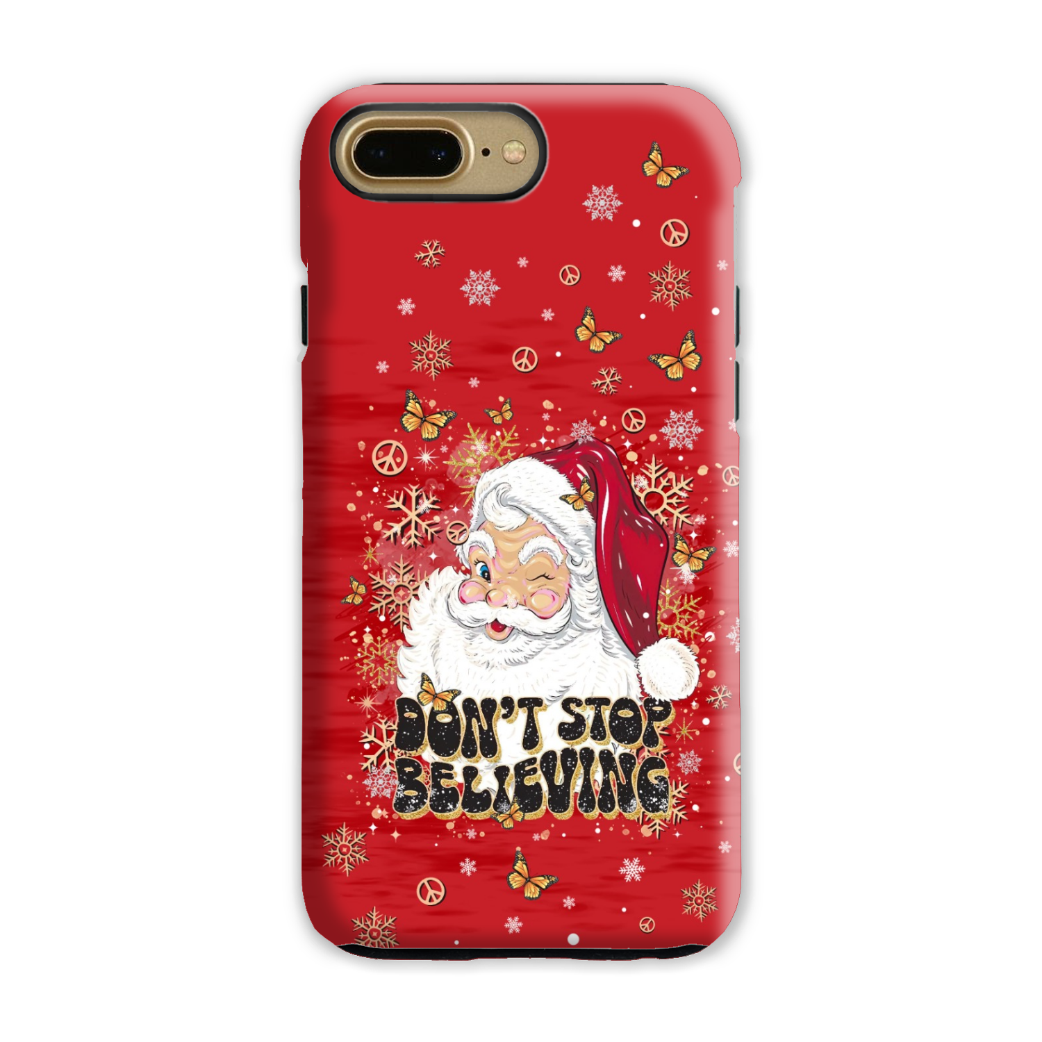 DON'T STOP BELIEVING CHRISTMAS PHONE CASE - TLTR0811248