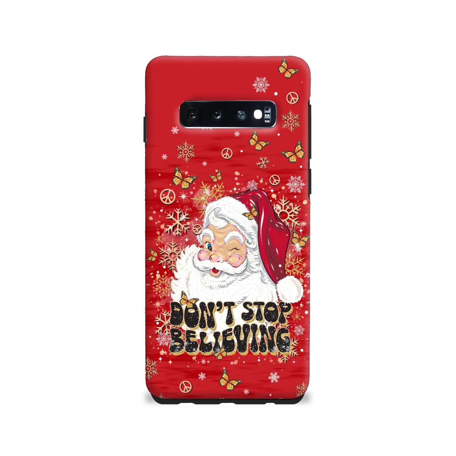 DON'T STOP BELIEVING CHRISTMAS PHONE CASE - TLTR0811248