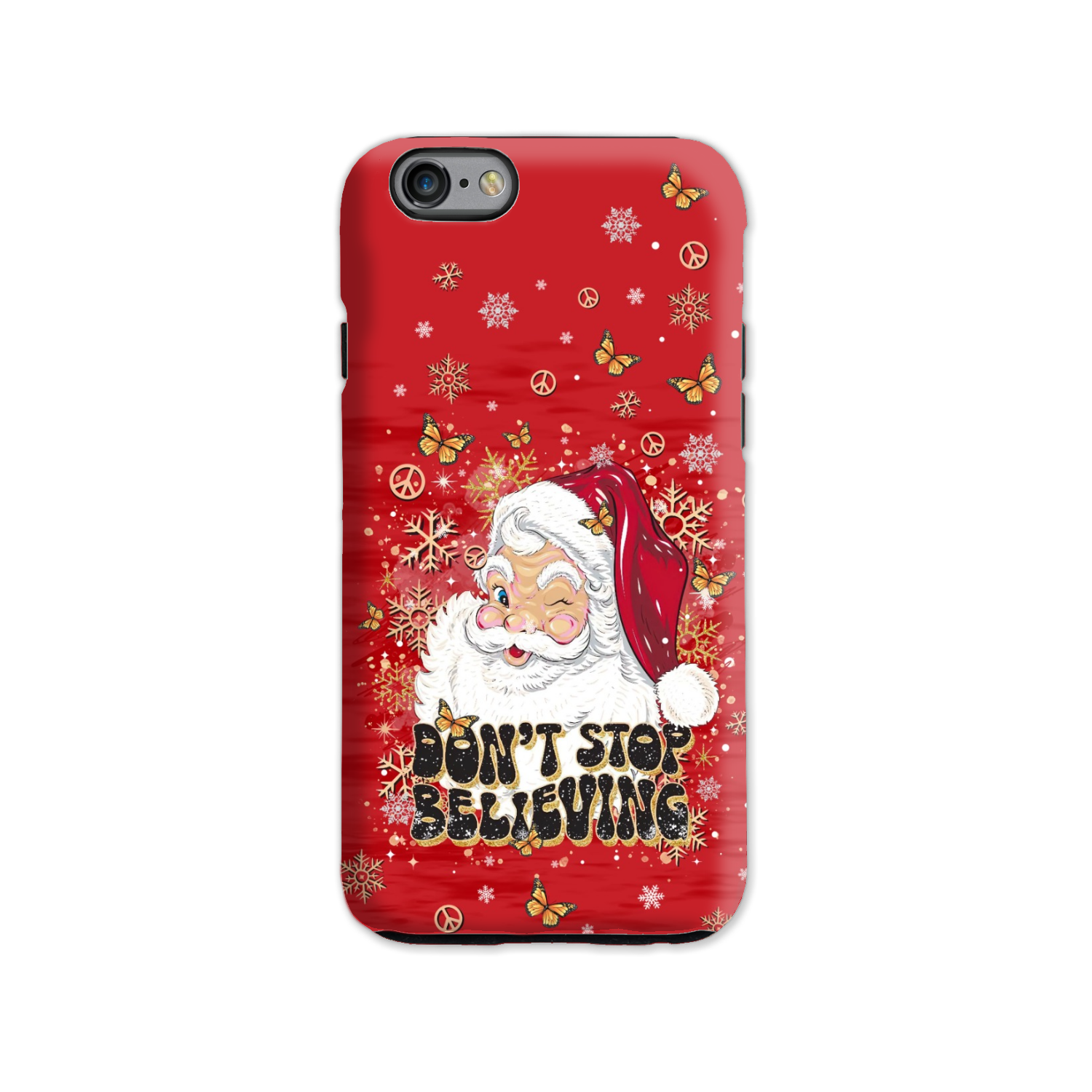 DON'T STOP BELIEVING CHRISTMAS PHONE CASE - TLTR0811248