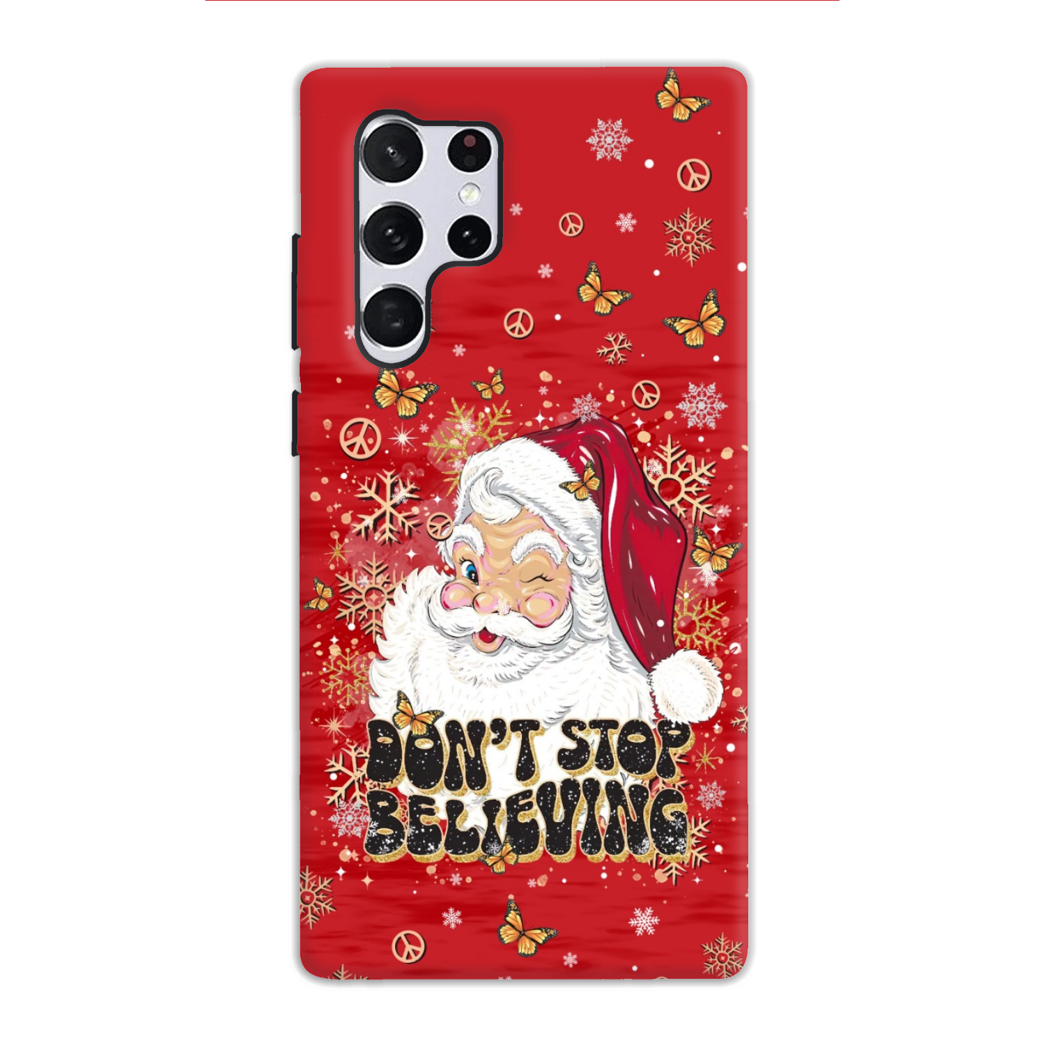 DON'T STOP BELIEVING CHRISTMAS PHONE CASE - TLTR0811248