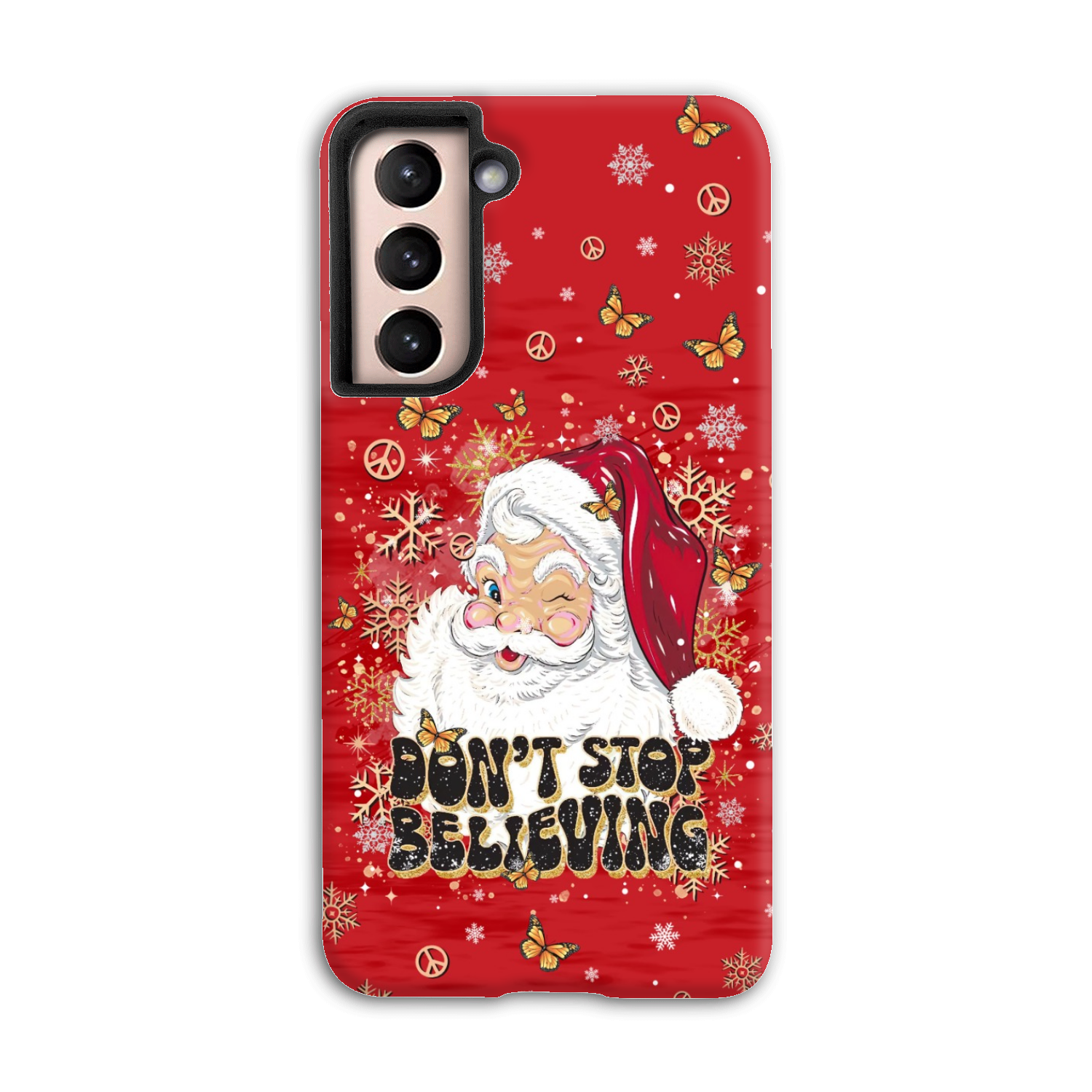 DON'T STOP BELIEVING CHRISTMAS PHONE CASE - TLTR0811248