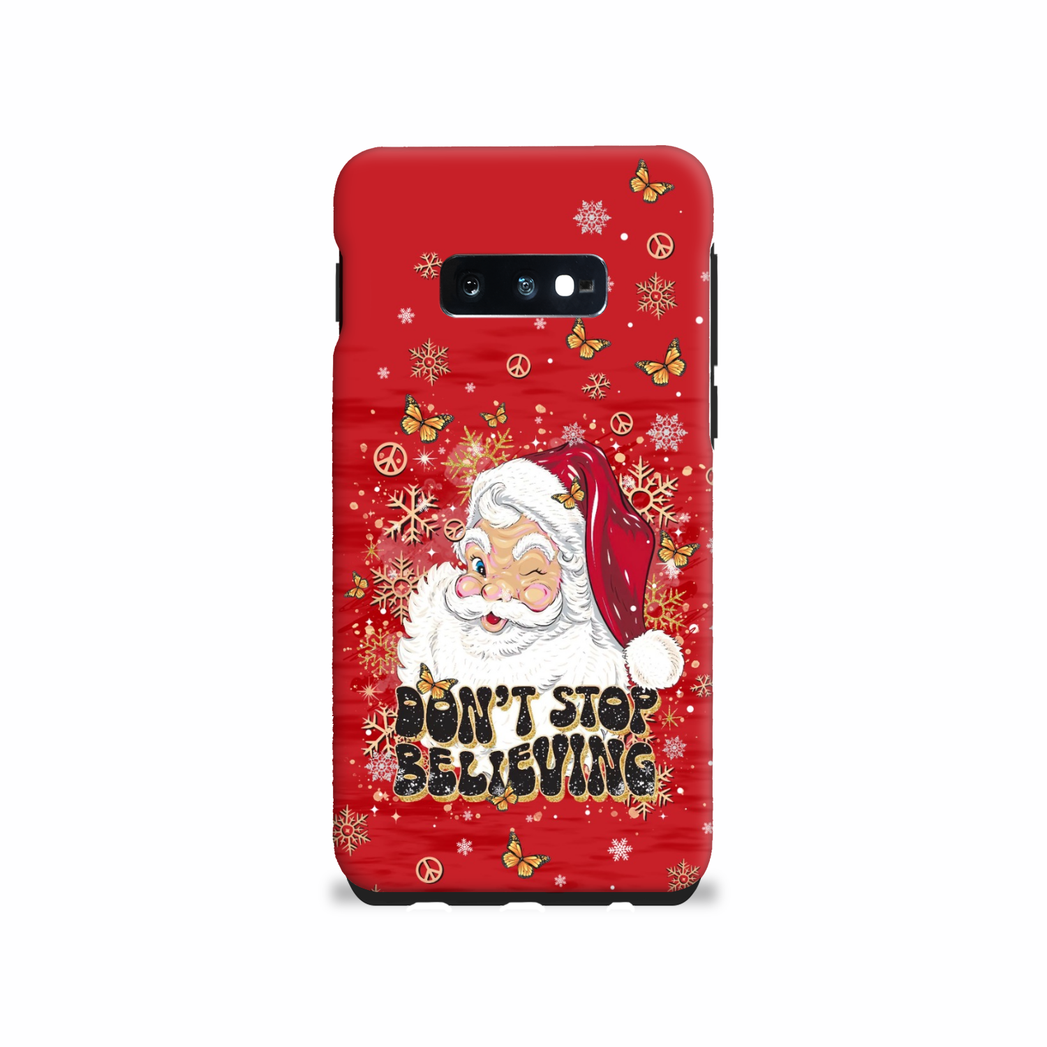 DON'T STOP BELIEVING CHRISTMAS PHONE CASE - TLTR0811248