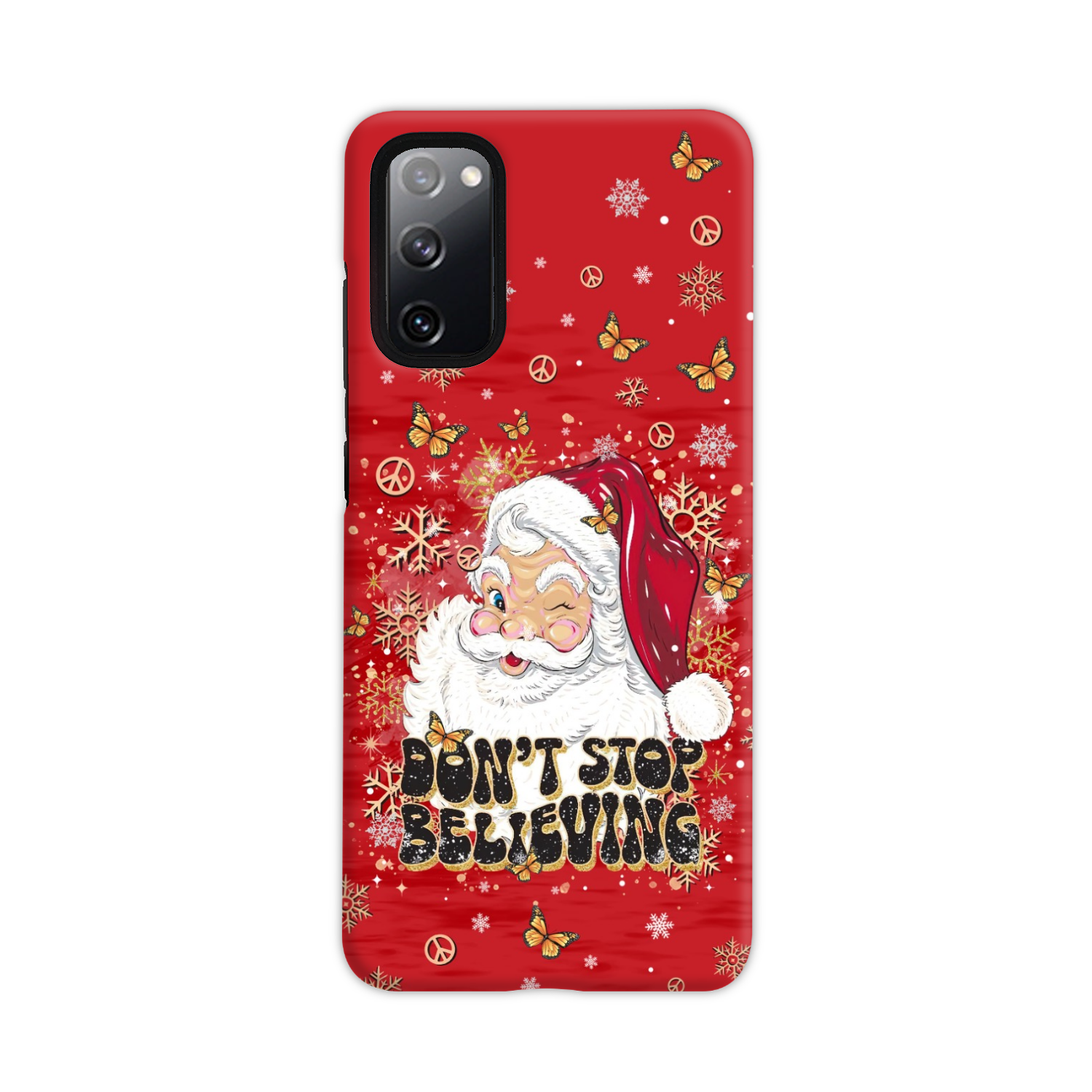 DON'T STOP BELIEVING CHRISTMAS PHONE CASE - TLTR0811248