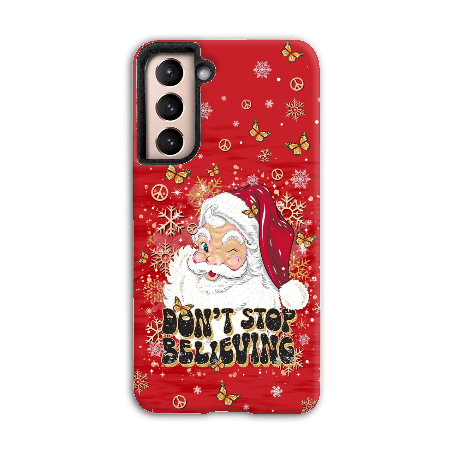 DON'T STOP BELIEVING CHRISTMAS PHONE CASE - TLTR0811248