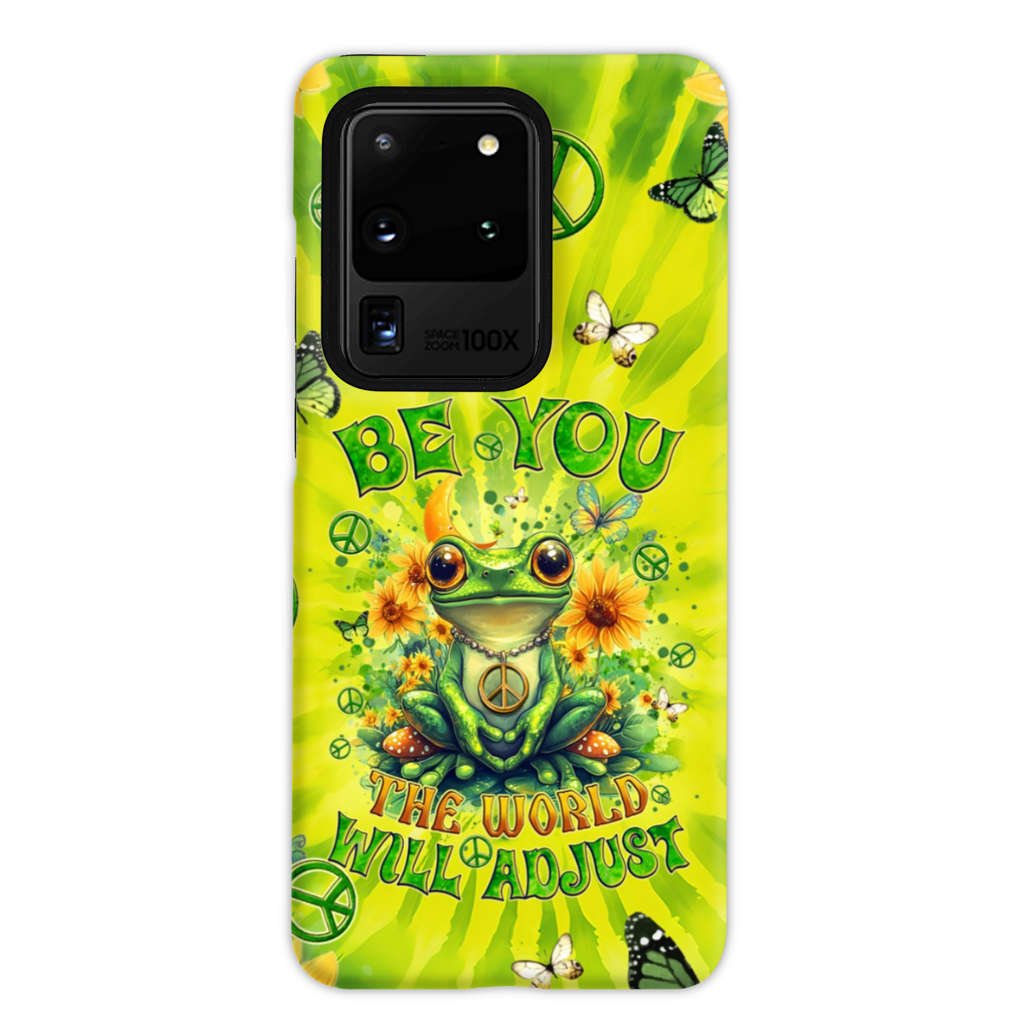 BE YOU THE WORLD WILL ADJUST FROG TIE DYE PHONE CASE - TYQY0401257