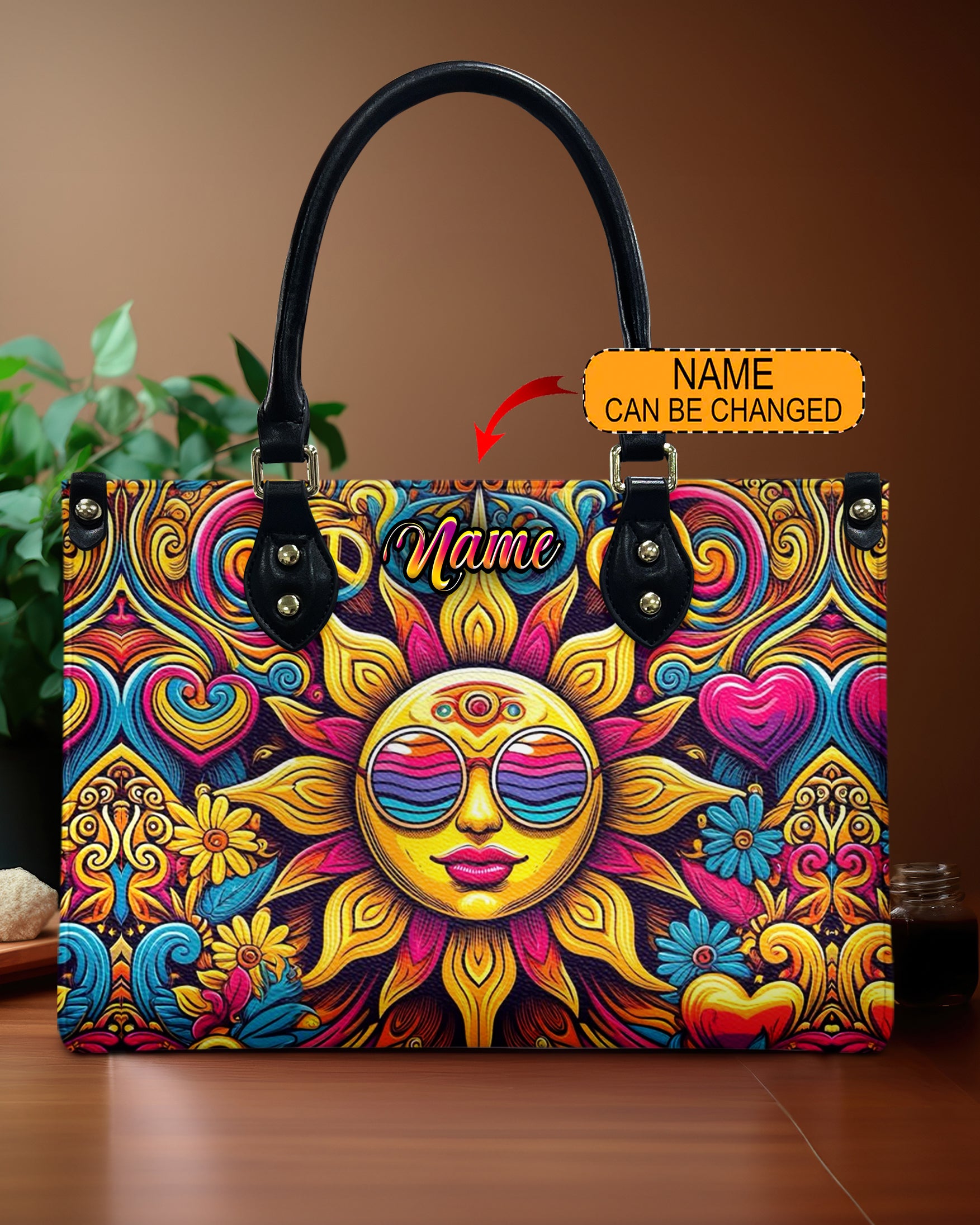 HIPPIE SUN LEATHER HANDBAG - YHHG2712244