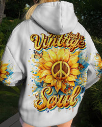 I'M JUST A VINTAGE SOUL SUNFLOWER ALL OVER PRINT - TYTM1501243