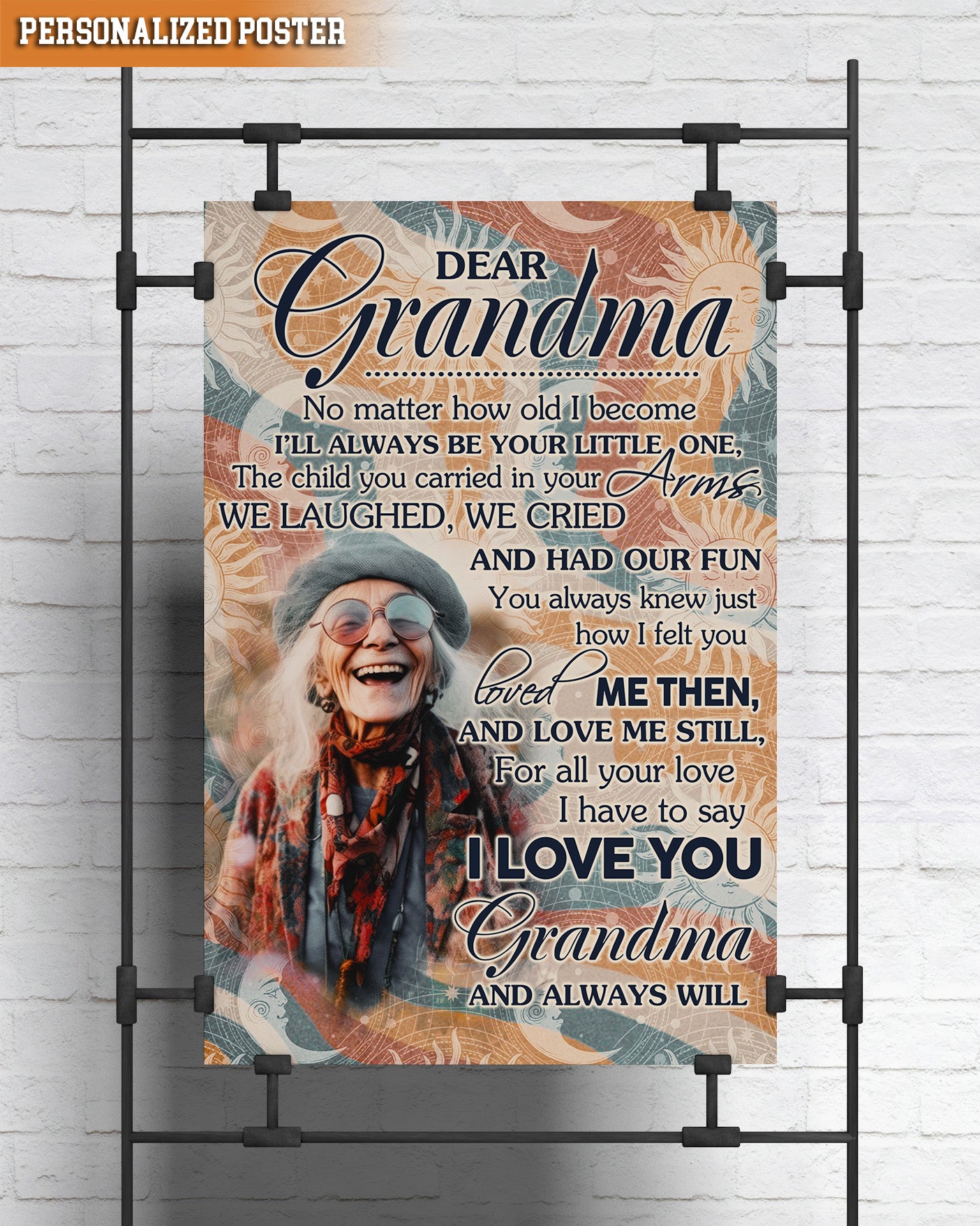 PERSONALIZED I LOVE YOU AND ALWAYS WILL POSTER - NO2804232