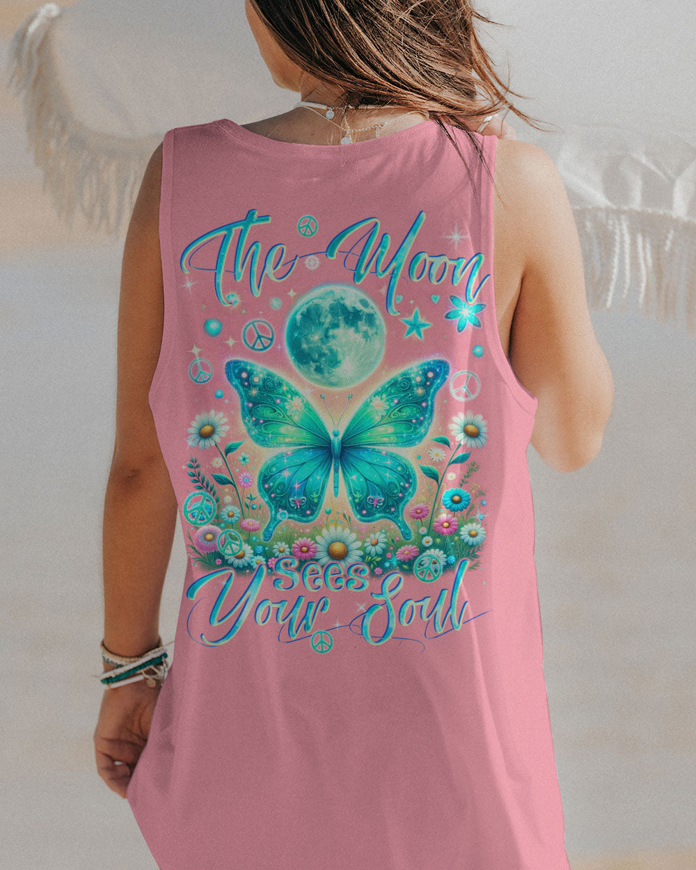 THE MOON SEES YOUR SOUL BUTTERFLY ALL OVER PRINT - TYQY0811231