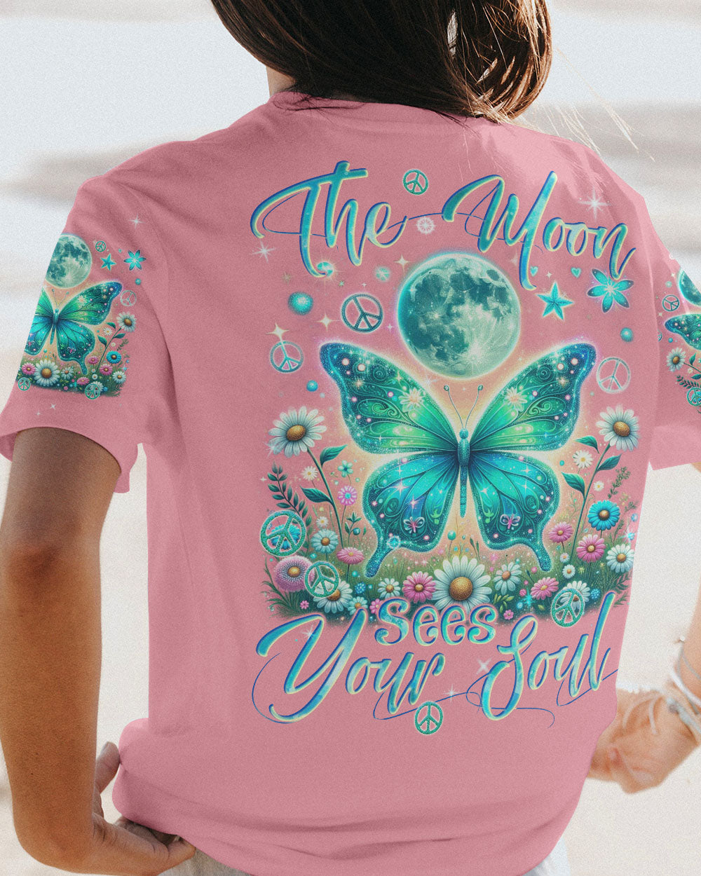 THE MOON SEES YOUR SOUL BUTTERFLY ALL OVER PRINT - TYQY0811231