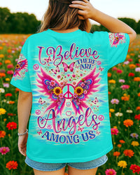 I BELIEVE THERE ARE ANGELS AMONG US WINGS ALL OVER PRINT  - TLNO1905253