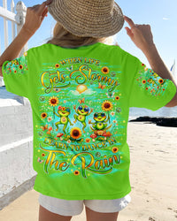 DANCE IN THE RAIN FROG ALL OVER PRINT  - TLNO1505253