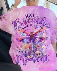 JUST BREATHE DRAGONFLY ALL OVER PRINT - TYTM1103242