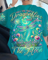 MAY YOU TOUCH DRAGONFLIES AND STARS ALL OVER PRINT - TYTM0311231
