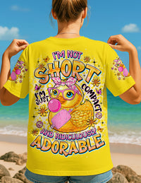 I'M NOT SHORT DUCK ALL OVER PRINT - TLNO1009252