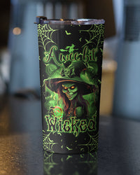 A WEE BIT WICKED HALLOWEEN TUMBLER - TYTD1608234