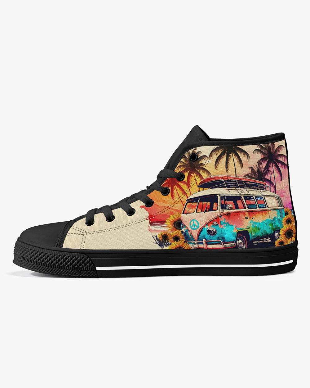 A LITTLE HIPPIE A LITTLE HOOD HIGH TOP CANVAS SHOES - TY1102234