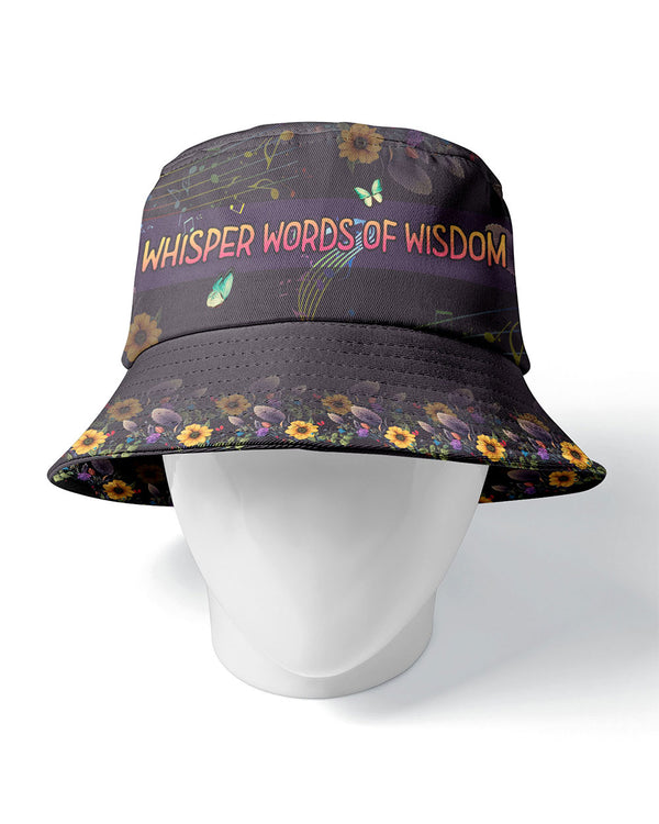 WHISPER WORDS OF WISDOM GUITAR BUCKET HAT - YHHG1004235