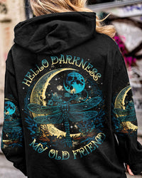 HELLO DARKNESS MY OLD FRIEND DRAGONFLY ALL OVER PRINT - TLTR0403233