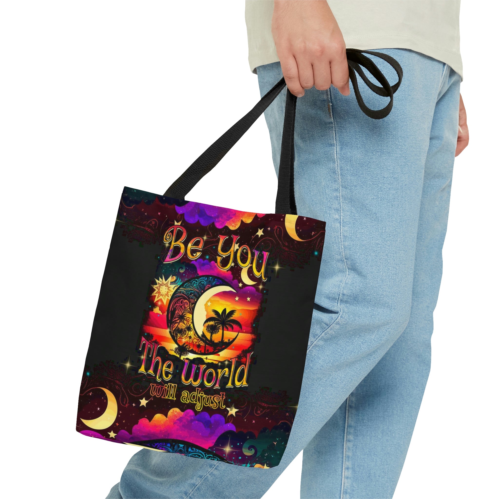 BE YOU THE WORLD WILL ADJUST TOTE BAG - TYTM0404231