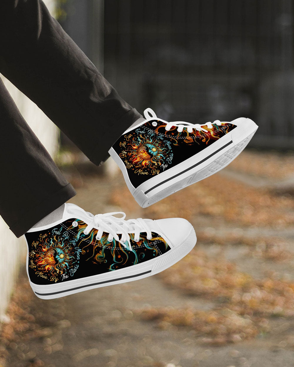 LIVE BY THE SUN HIGH TOP CANVAS SHOES - TY0403235