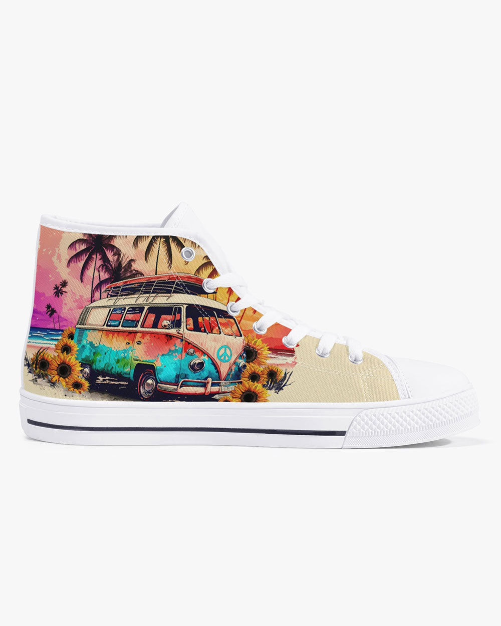 A LITTLE HIPPIE A LITTLE HOOD HIGH TOP CANVAS SHOES - TY1102234