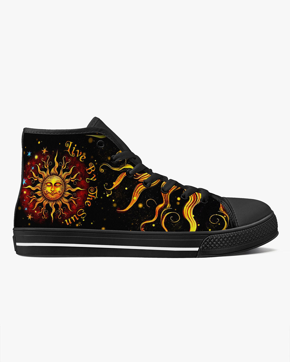 LIVE BY THE SUN HIGH TOP CANVAS SHOES - TYTM2303231