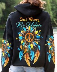 DON'T WORRY BE HIPPIE ALL OVER PRINT - YHHN0203234