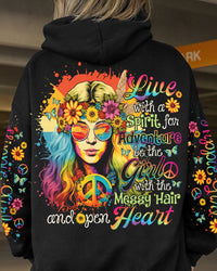 LIVE WITH A SPIRIT TIE DYE ALL OVER PRINT - NO0302231