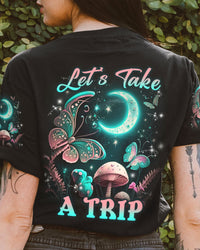 LET'S TAKE A TRIP MUSHROOMS ALL OVER PRINT - YHLN0903231
