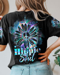 HIPPIE SOUL DAISY HOLOGRAM ALL OVER PRINT - TY2802231