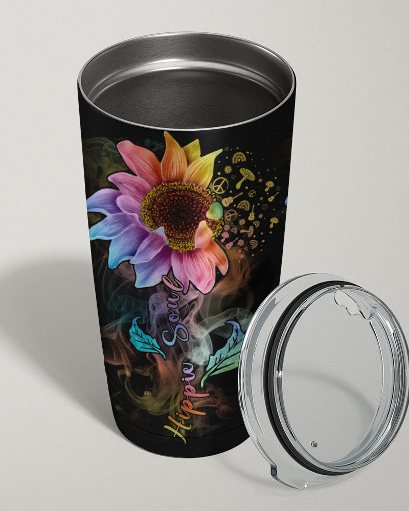 HIPPIE SOUL SUNFLOWER COLORFUL TUMBLER - TY1002234