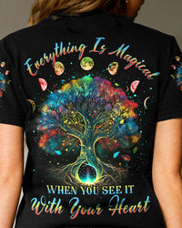 EVERYTHING IS MAGICAL WHEN YOU SEE IT TREE OF LIFE MOON ALL OVER PRINT - YHDU1804233