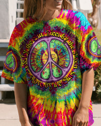 LIVE BY THE SUN TIE DYE ALL OVER PRINT - TY0303239