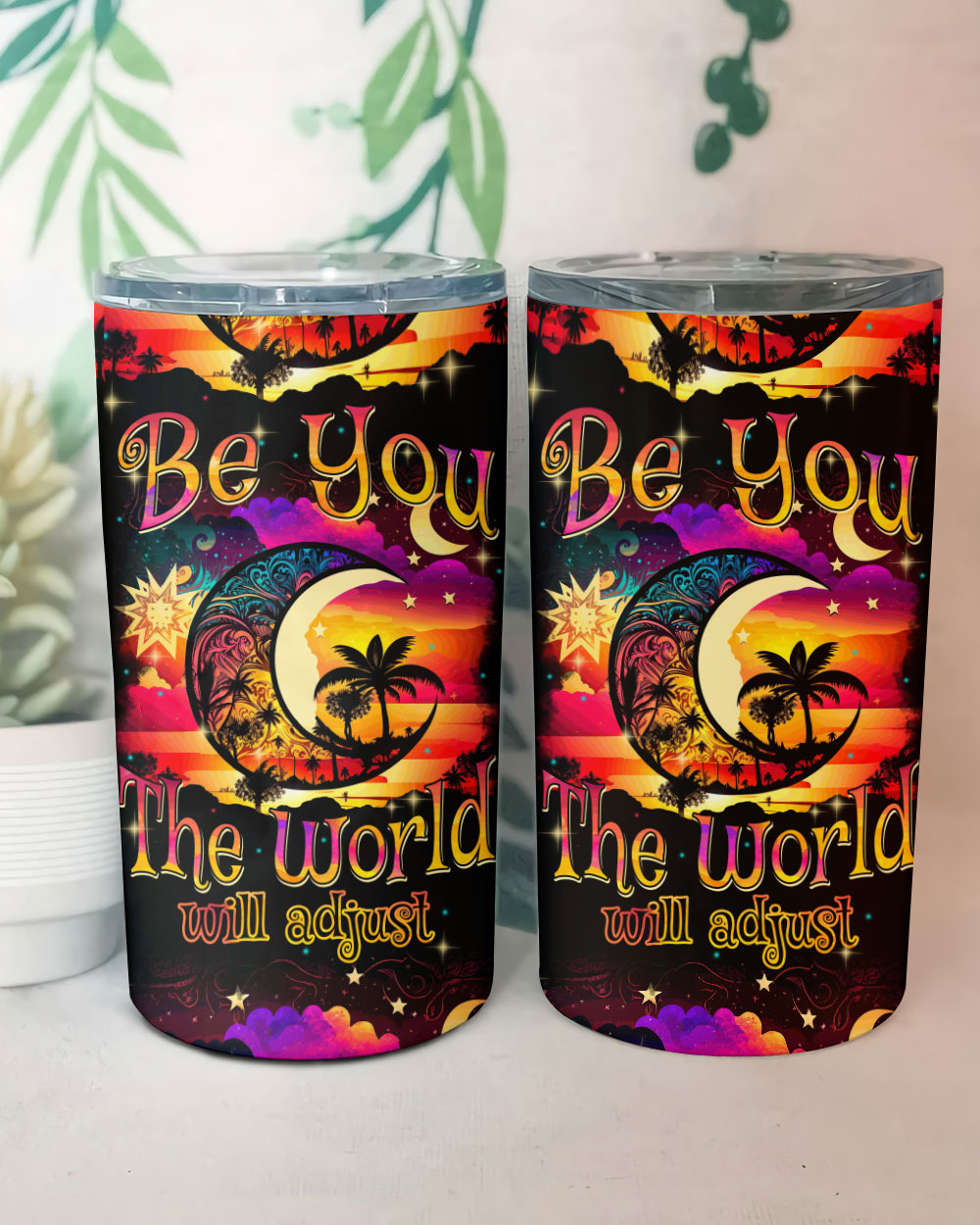 BE YOU THE WORLD WILL ADJUST TUMBLER - TYTM0304235