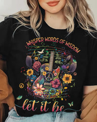 WHISPER WORDS OF WISDOM GUITAR COTTON SHIRT - YHHG1004232