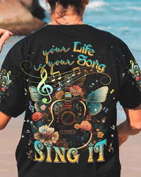 YOUR LIFE IS YOUR SONG GUITAR WINGS ALL OVER PRINT - TLNT1804233