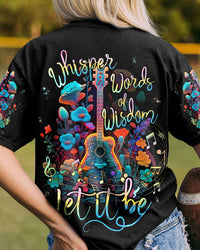 WHISPER WORDS OF WISDOM NEON GUITAR ALL OVER PRINT - TLNT1904231