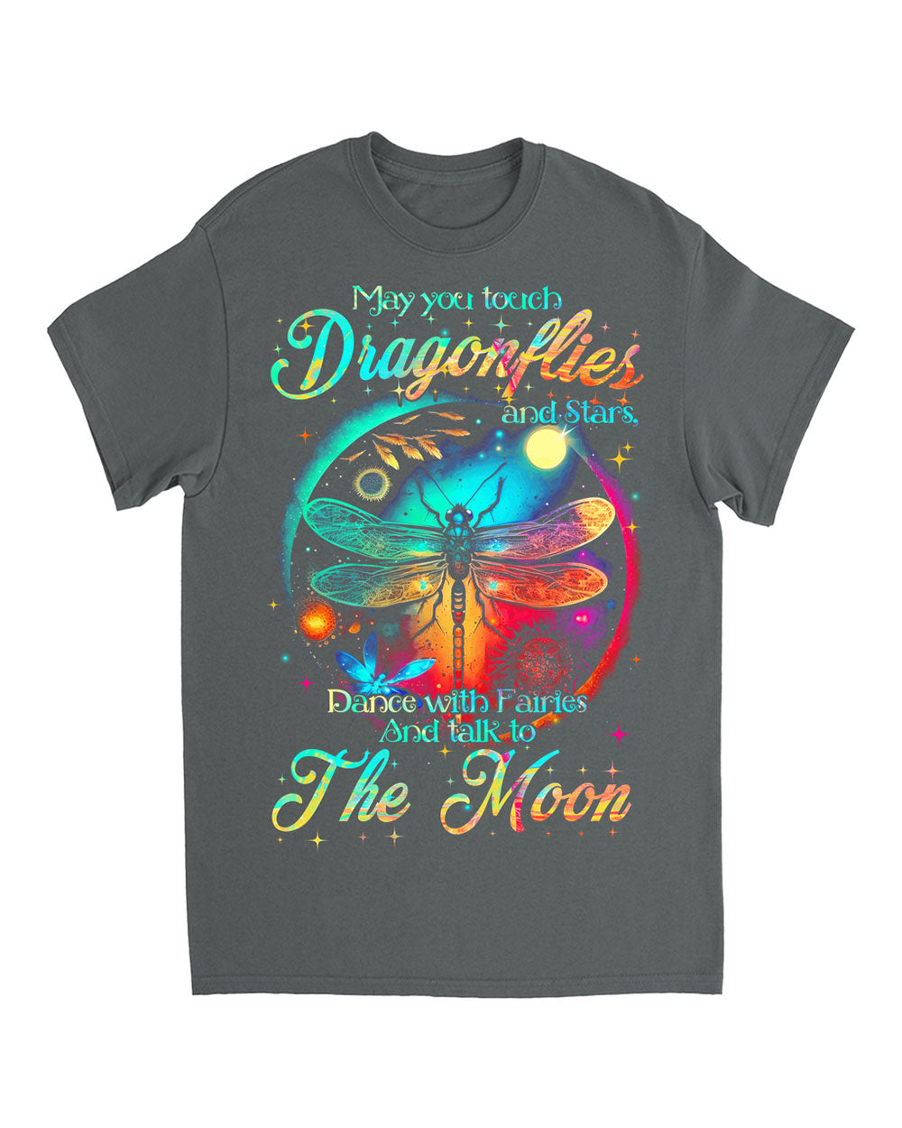 MAY YOU TOUCH DRAGONFLIES AND STARS COTTON SHIRT - TYTM0404232