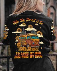 INTO THE FOREST SUNFLOWER ALL OVER PRINT - YHLN1002232