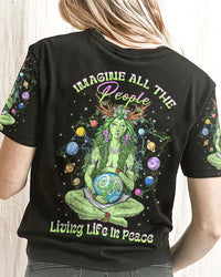 IMAGINE ALL THE PEOPLE LIVING LIFE IN PEACE ALL OVER PRINT - YHHG1502232