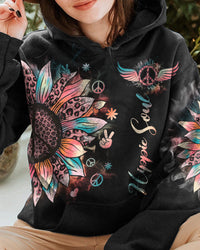 LEOPARD SUNFLOWER HIPPIE SOUL ALL OVER PRINT - YHHG1302231