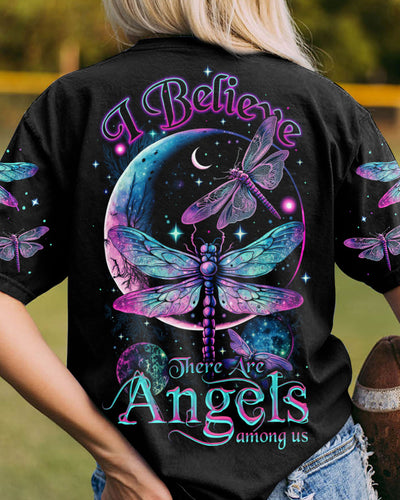 I BELIEVE THERE ARE ANGELS AMONG US ALL OVER PRINT - TY1904234