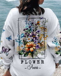 FLOWER POWER ALL OVER PRINT - TA0303233